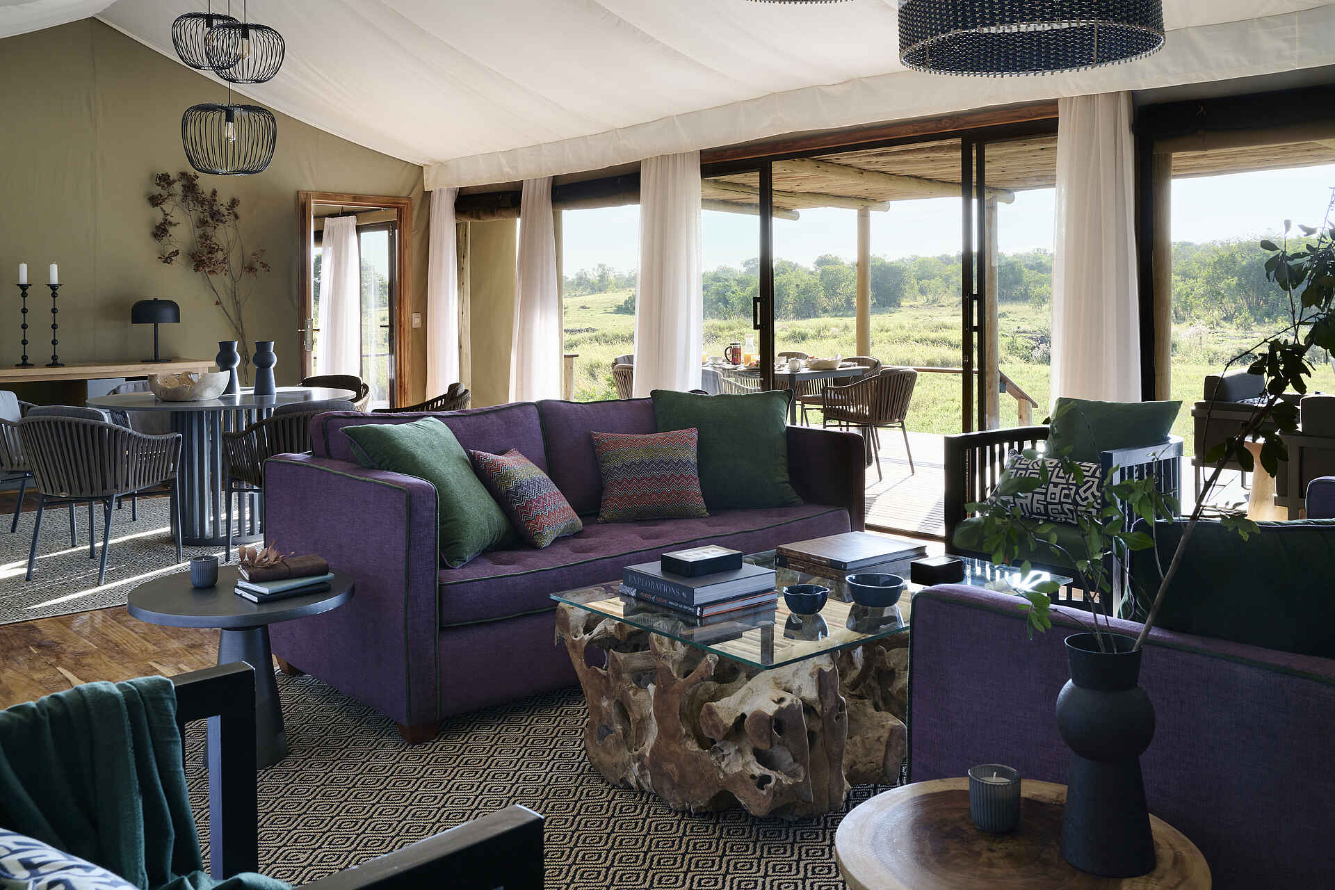 Sanctuary Tambarare Lodge: Gemütliche Lounge