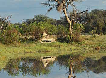 The Hide: Gemauerter Beobachtungsunterstand The Hide: Gemauerter Beobachtungsunterstand