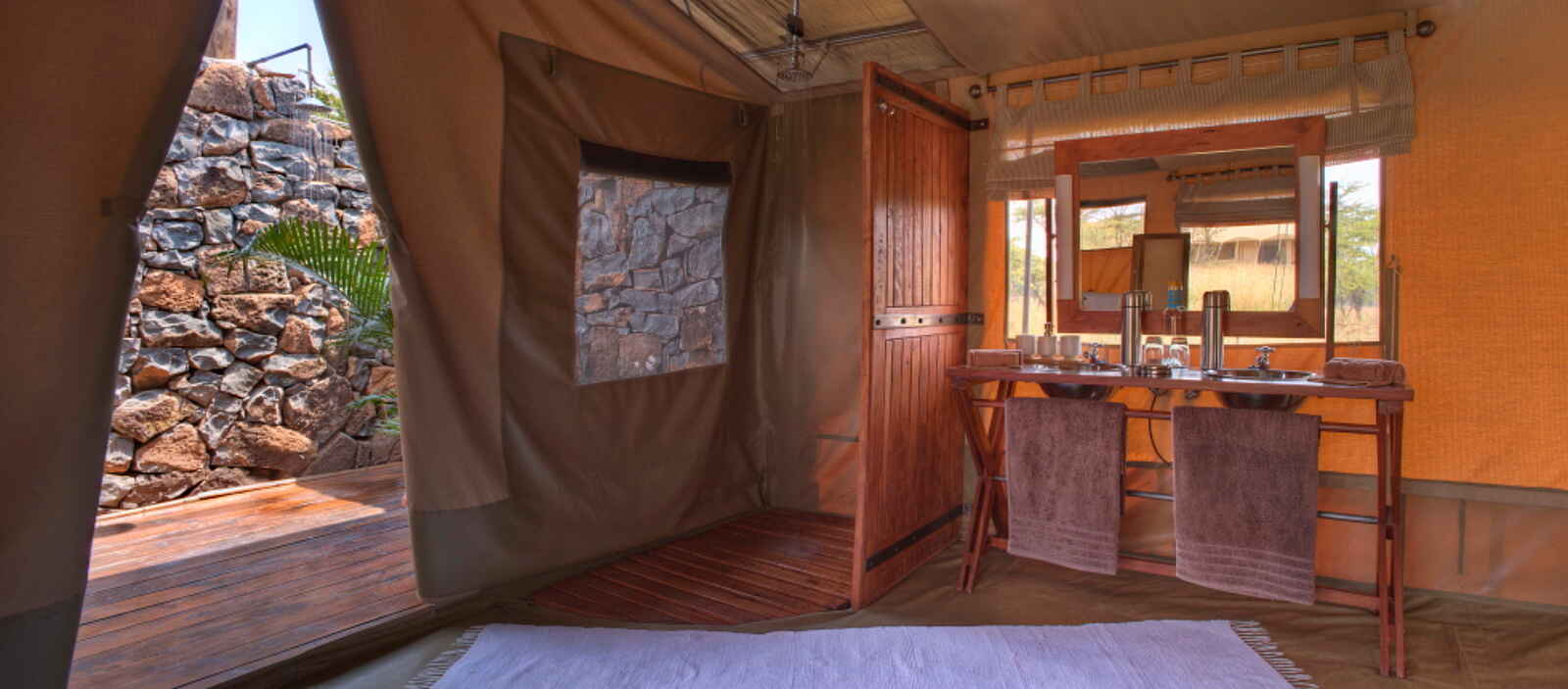 Naboisho Camp: Badezimmer Naboisho Camp: Badezimmer