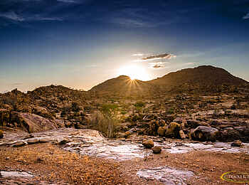 Ozondjou Trails: Sonnenaufgang