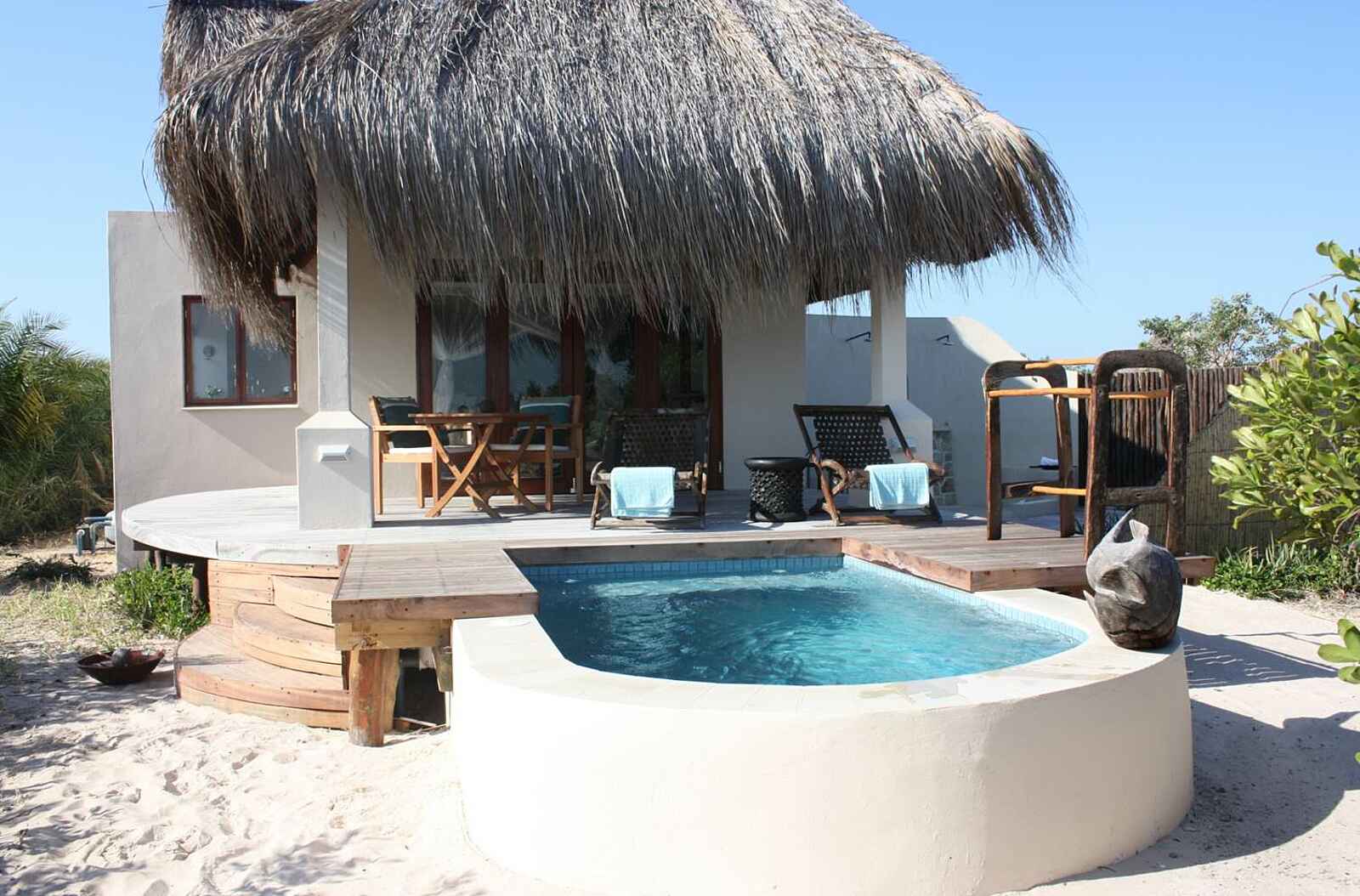 Azura Benguerra Island: Beach Villa Splash Pool Azura Benguerra Island: Beach Villa Splash Pool