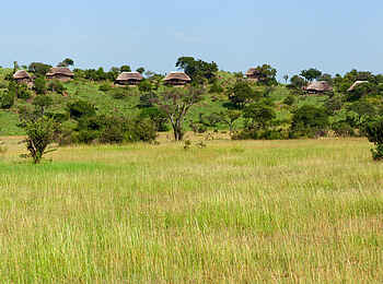 Grumeti Hills Camp: Gästechalets am Hang