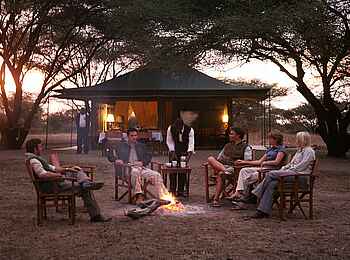 Manyara Ranch: Lagerfeuer Manyara Ranch: Lagerfeuer