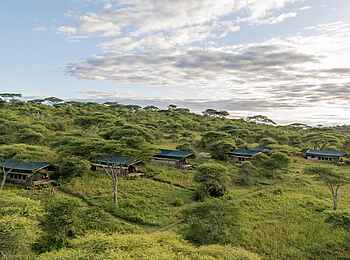 Serengeti Woodlands Camp: Aus der Vogelperspektive