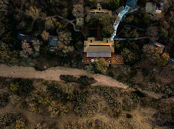 Simbambili Game Lodge: Aus der Vogelperspektive