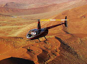 Sossusvlei Lodge: Helikopterflug