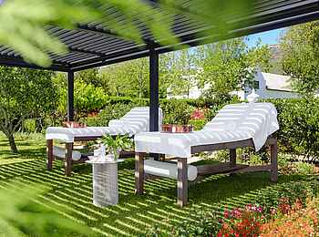 Steenberg Hotel: Spa Garten Steenberg Hotel: Spa Garten