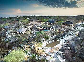 Legendary Mwiba Lodge: Luftbild Legendary Mwiba Lodge: Luftbild