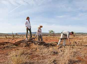 Madikwe Hills Private Game Lodge: Buschwanderung