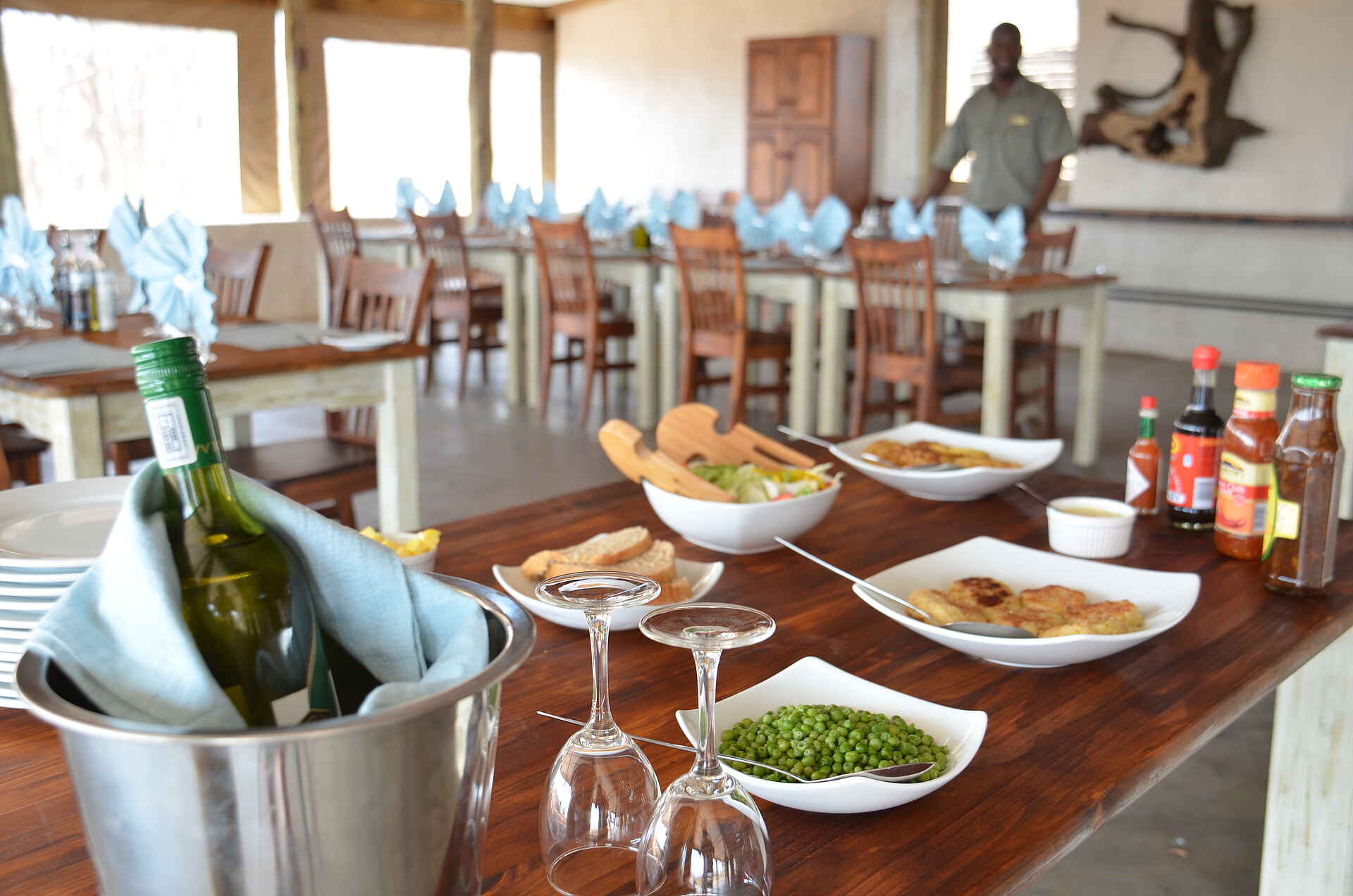 Chobe Elephant Camp: Lunchbuffet