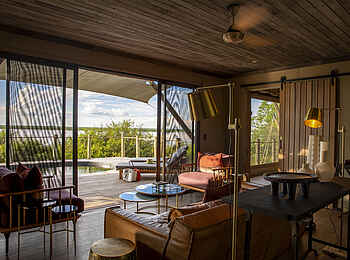 Duma Tau Camp: Zeltinneres Duma Tau Camp: Zeltinneres