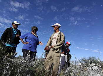 Edo's Camp: Buschwanderung Edo's Camp: Buschwanderung