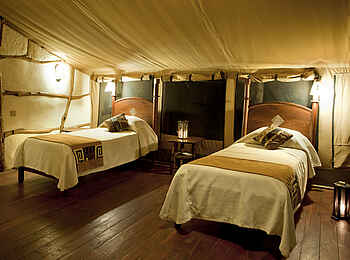 Elerai Camp: Einzelbetten Elerai Camp: Einzelbetten