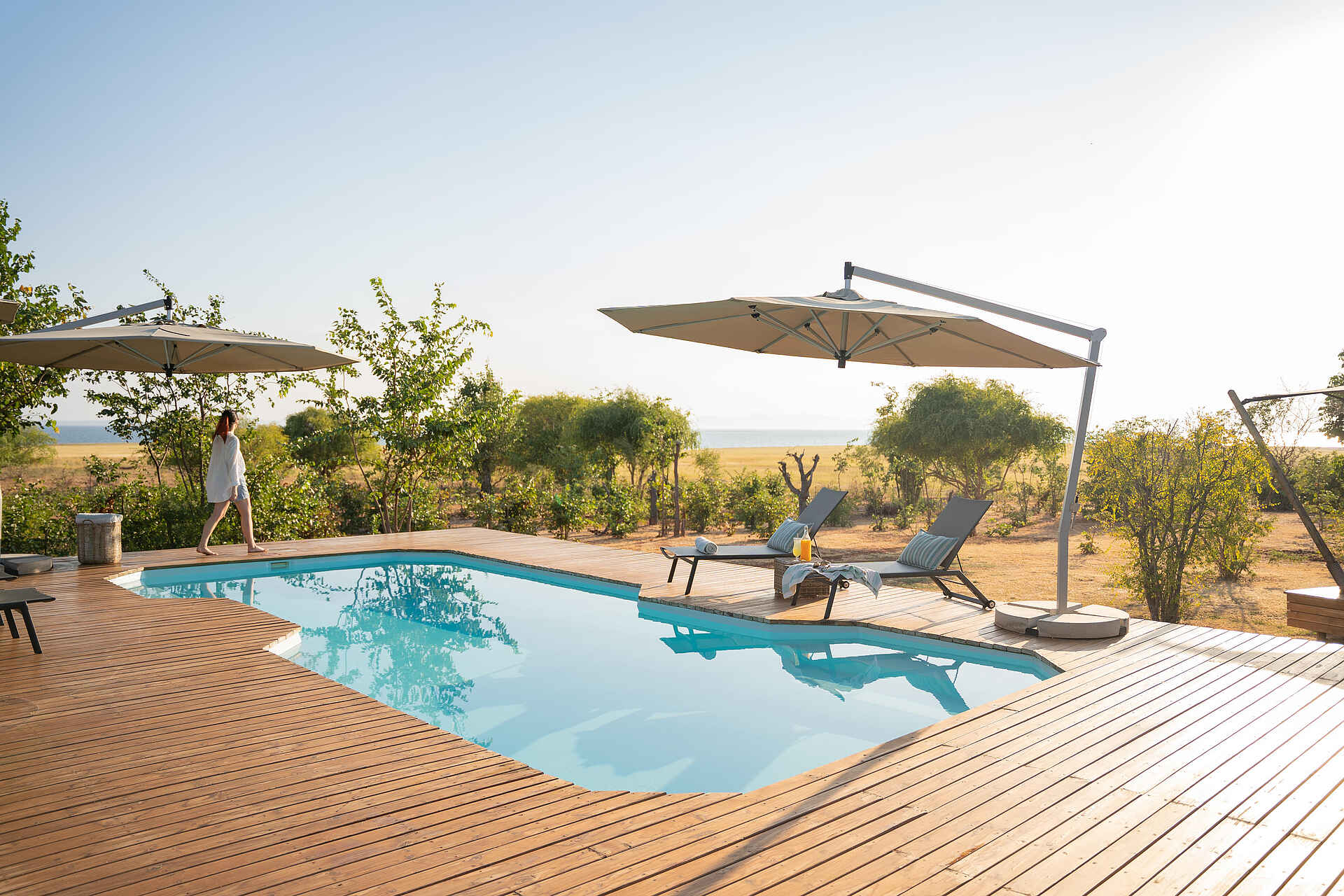 Fothergill Island Luxury Camp: Der Pool