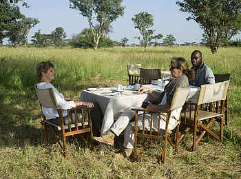 Grumeti Hills Camp: Bush Lunch