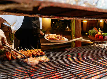 Kisiwa on the Beach: Auf dem Grill