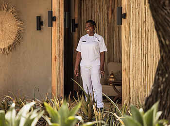 Lewa Safari Camp: Eingangsbereich Spa