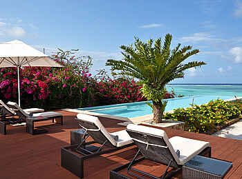 Melia Zanzibar: Pool der Villa mit drei Schlafzimmern Melia Zanzibar: Pool der Villa mit drei Schlafzimmern