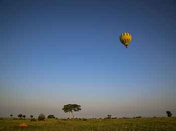 Murchison Falls Ballonfahrt: Vom Wind erfasst