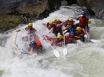 Toka Leya Camp: Rafting auf dem Sambesi Toka Leya Camp: Rafting auf dem Sambesi