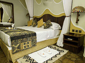 Mara Serena Safari Lodge: Typisches Gästezimmer Mara Serena Safari Lodge: Typisches Gästezimmer