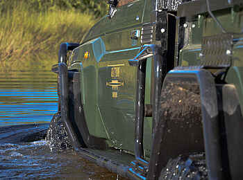 Duba Plains Camp: Tiefes Wasser