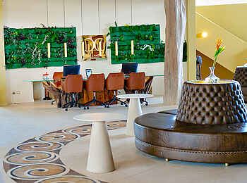 Gold Zanzibar Beach House & Spa: Die Rezeption