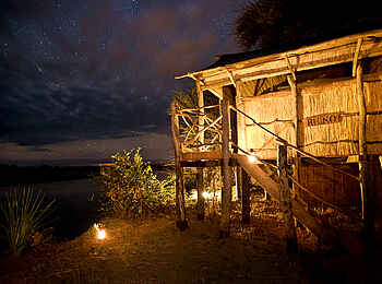 Island Bush Camp: Gästechalet unter Sternen Island Bush Camp: Gästechalet unter Sternen