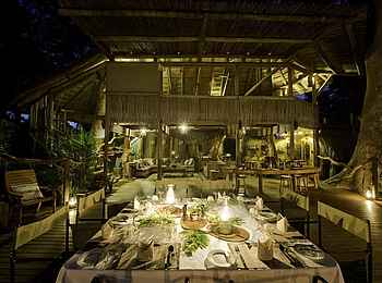 Jacana Camp: Festliches Dinner Jacana Camp: Festliches Dinner