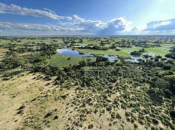 Kala Camp: Luftansicht Kala Camp: Luftansicht