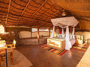 Laikipia Wilderness River Camp: Blick ins Zelt Laikipia Wilderness River Camp: Blick ins Zelt