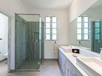 Nomad Beach Resort: Badezimmer des Fishermen House Nomad Beach Resort: Badezimmer des Fishermen House