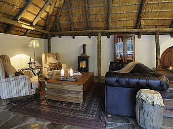 Onguma Forest Camp: Loungebereich