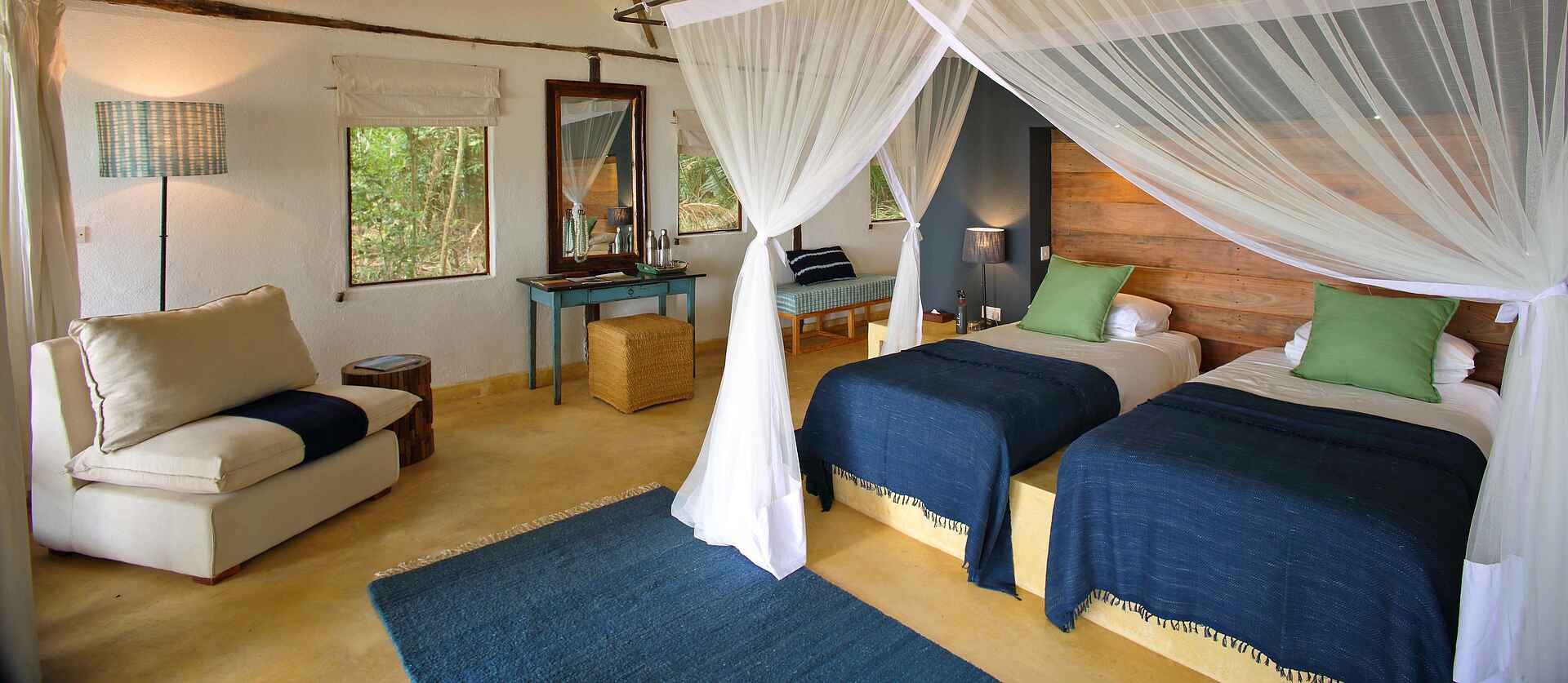 Rubondo Island Camp: Ein Zzweibettzimmer
