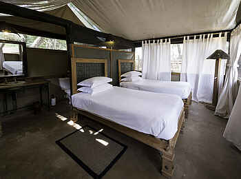 Ruckomechi Camp: Gästeunterkunft Ruckomechi Camp: Gästeunterkunft