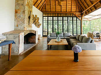 Sentema Farm Lodge: Die Lounge Sentema Farm Lodge: Die Lounge