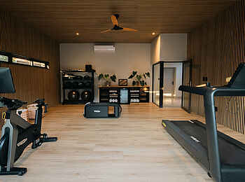 Simbambili Game Lodge: Im Fitnesscenter