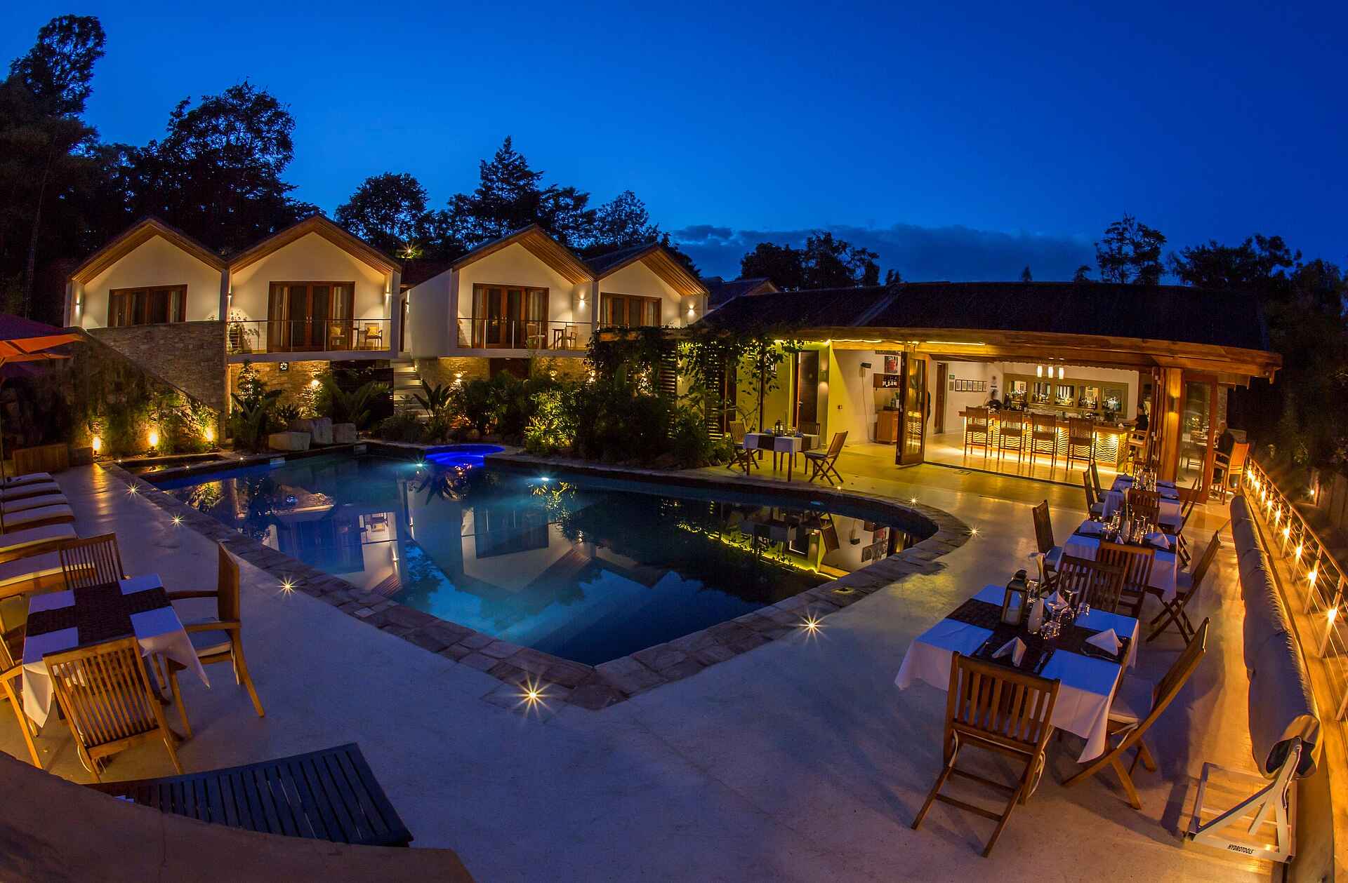 The Retreat Hotel: Die Anlage