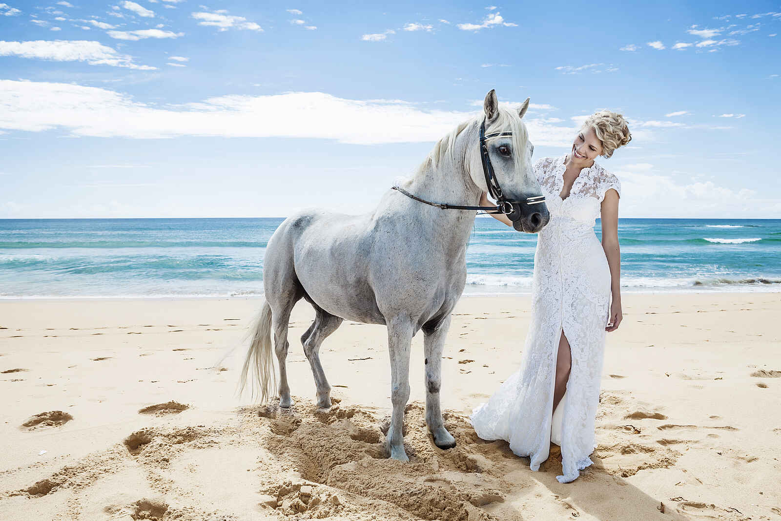 White Pearl Resorts: Ausritt am Strand White Pearl Resorts: Ausritt am Strand