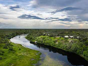Meno A Kwena: Das Camp am Boteti Fluss Meno A Kwena: Das Camp am Boteti Fluss