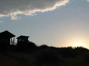 Teufelskrallen Tented Lodge: Sonnenuntergang Teufelskrallen Tented Lodge: Sonnenuntergang