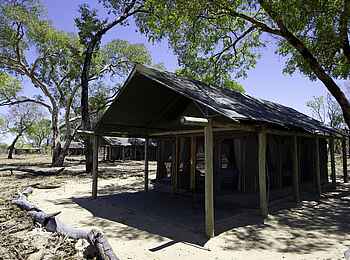 Davison's Camp: Gästezelt von außen Davison's Camp: Gästezelt von außen