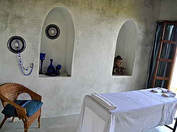 Grumeti Hills Camp: Massageliege