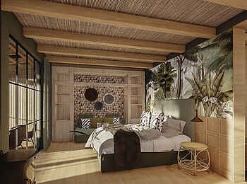 Laba Ngorongoro Lodge: Eine Gäste Suite Laba Ngorongoro Lodge: Eine Gäste Suite