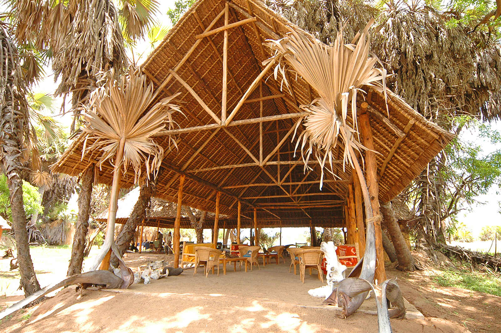 Lake Manze Camp: Die Lounge Lake Manze Camp: Die Lounge