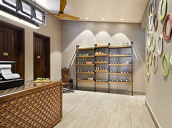 Melia Serengeti Lodge: Spa Eingang Melia Serengeti Lodge: Spa Eingang