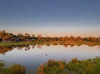 Sable Alley Camp: Wasserloch vor Camp