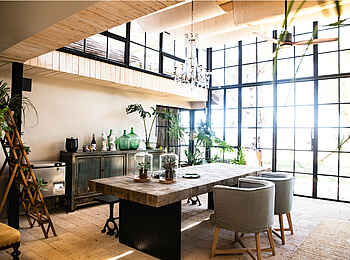 Segera Retreat: Das Esszimmer im Green House