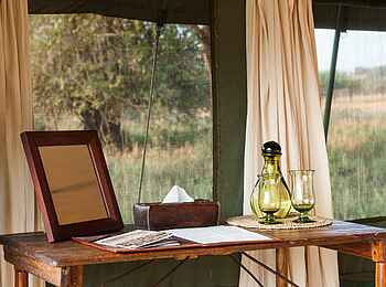 Serengeti Safari Camp: Zelteinrichtung