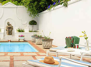 The Cellars-Hohenort Hotel & Spa: Madiba Villa Pool The Cellars-Hohenort Hotel & Spa: Madiba Villa Pool